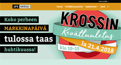 Desktop Screenshot of krossi.fi
